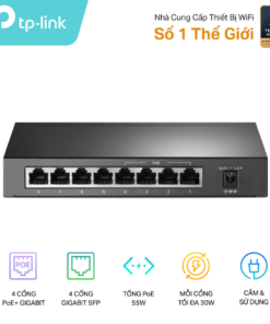 Switch PoE TP-Link TL-SG1008P